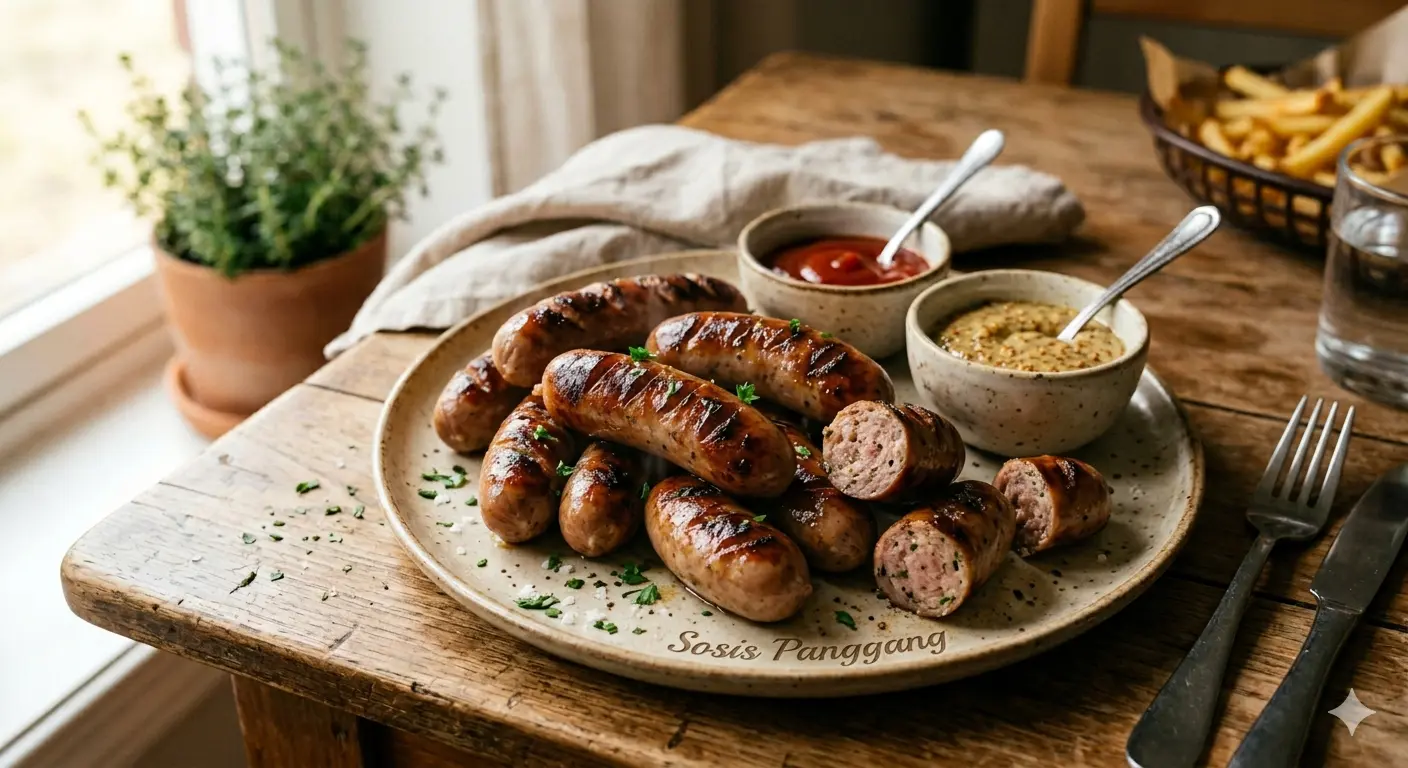 Sosis ayam halal frozen untuk grosiran usaha kuliner frozen food bersertifikat